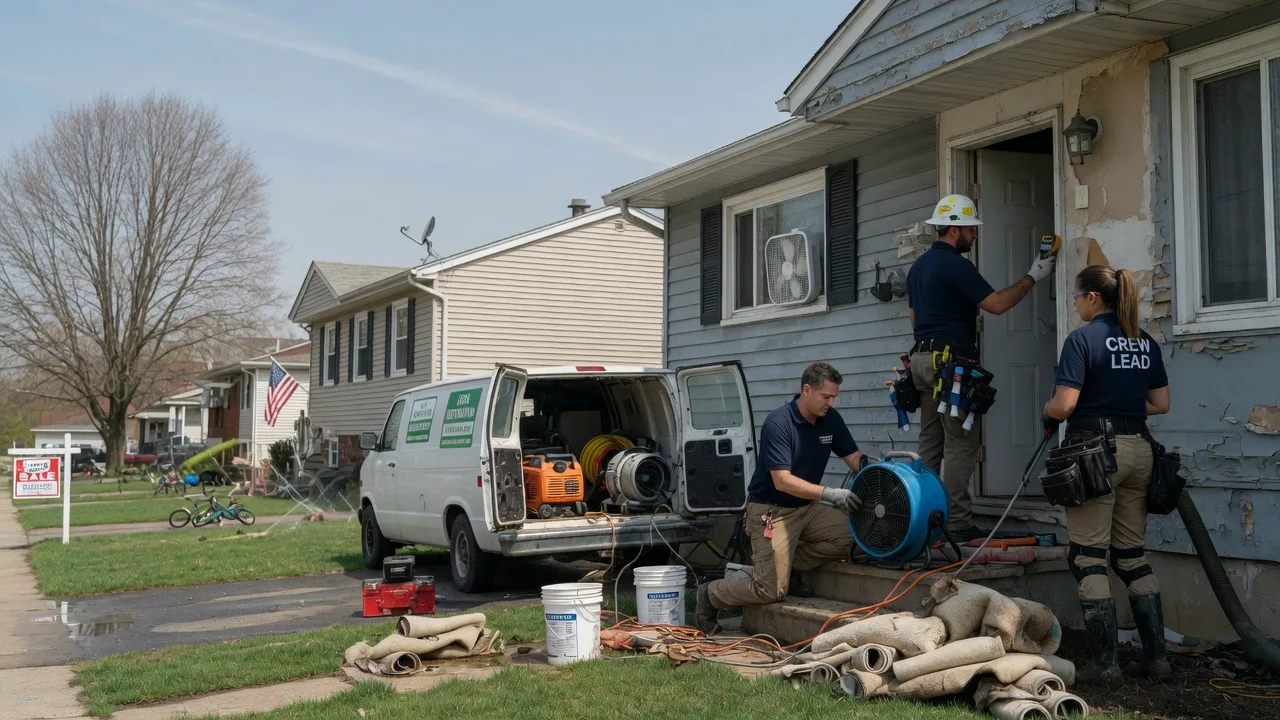 Flood Cleanup in Bettendorf, IA near me