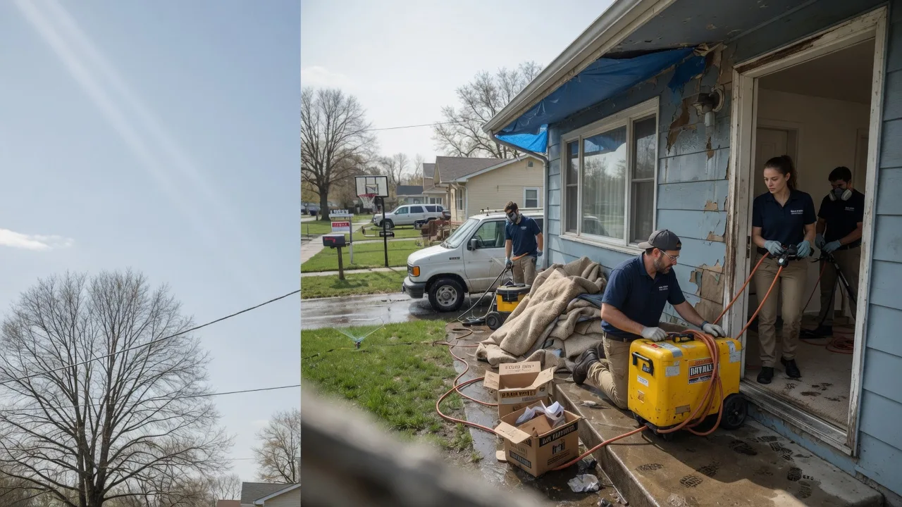 Basement Flood Cleanup in Bettendorf, IA near me